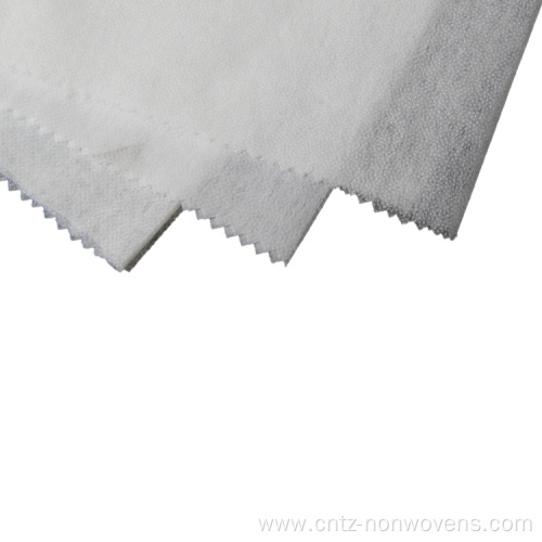 soft handing microdot nonwoven fusible interlining